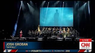 Josh Groban - Skyfall (Live from CNN's Fourth in America)