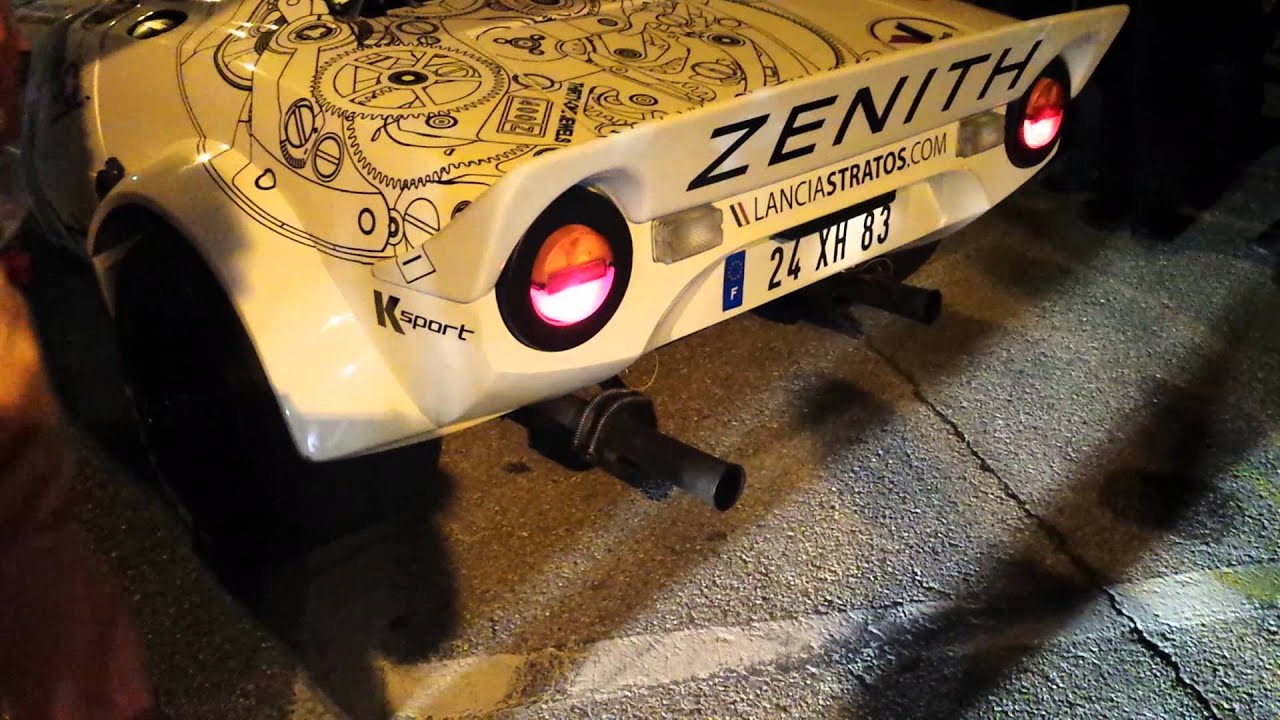 Erik Comas Lancia Stratos at Rallylegend 2015 pure sound before start