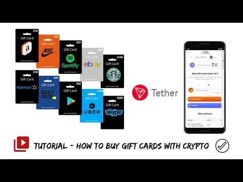 How To Buy Gift Cards With Crypto (Tether USDT)