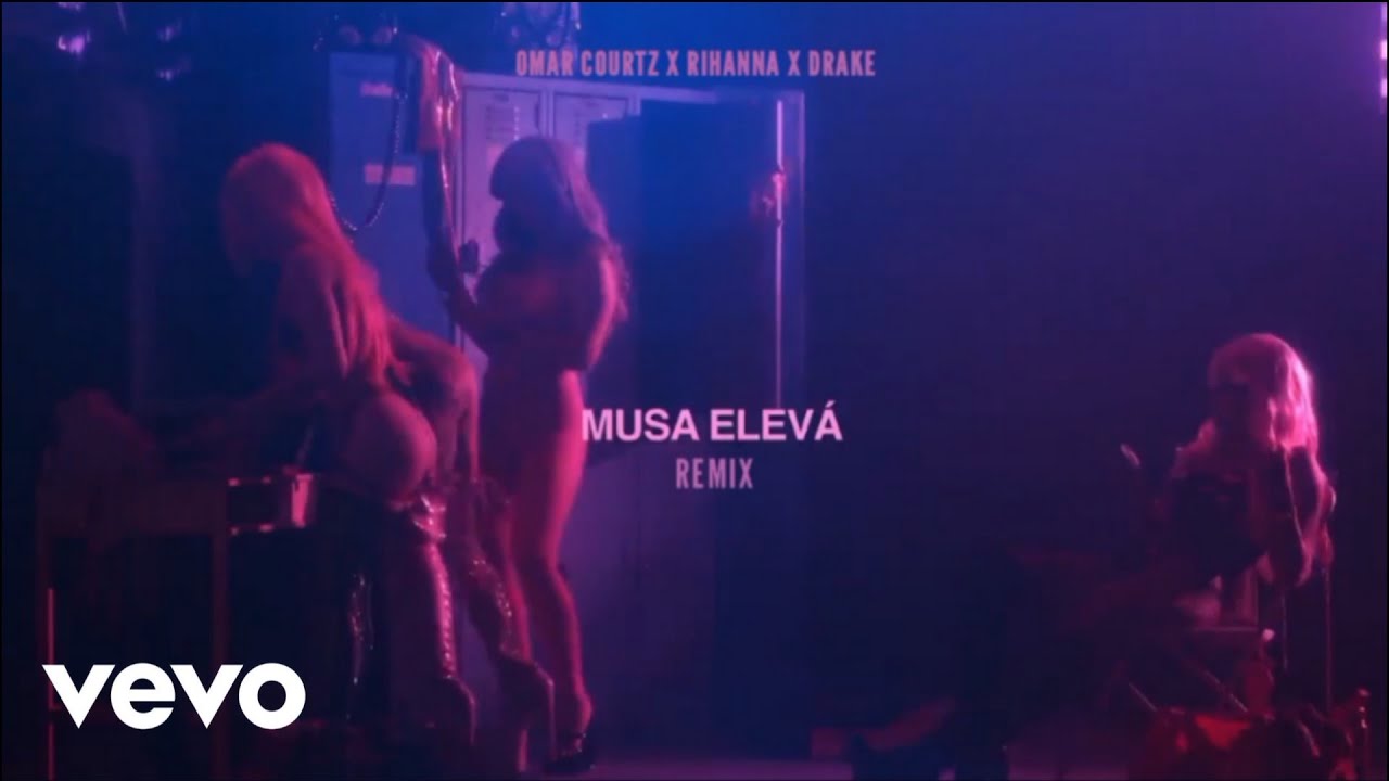 MUSA ELEVÁ Remix - Omar Courtz x Rihanna x Drake (Visualizer) - YouTube