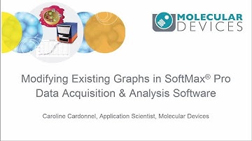 SoftMax Pro 7 Tutorial: Modifying existing Graphs