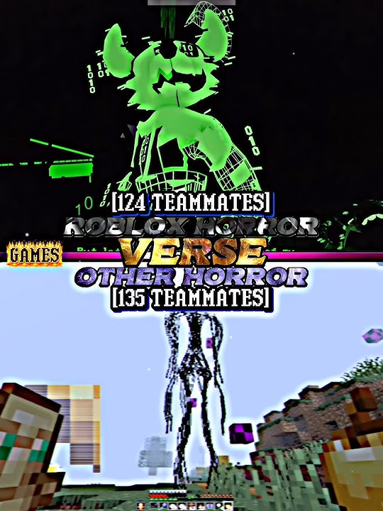 ROBLOX HORROR VS OTHER HORROR ROUND 66 #edit #vs #games