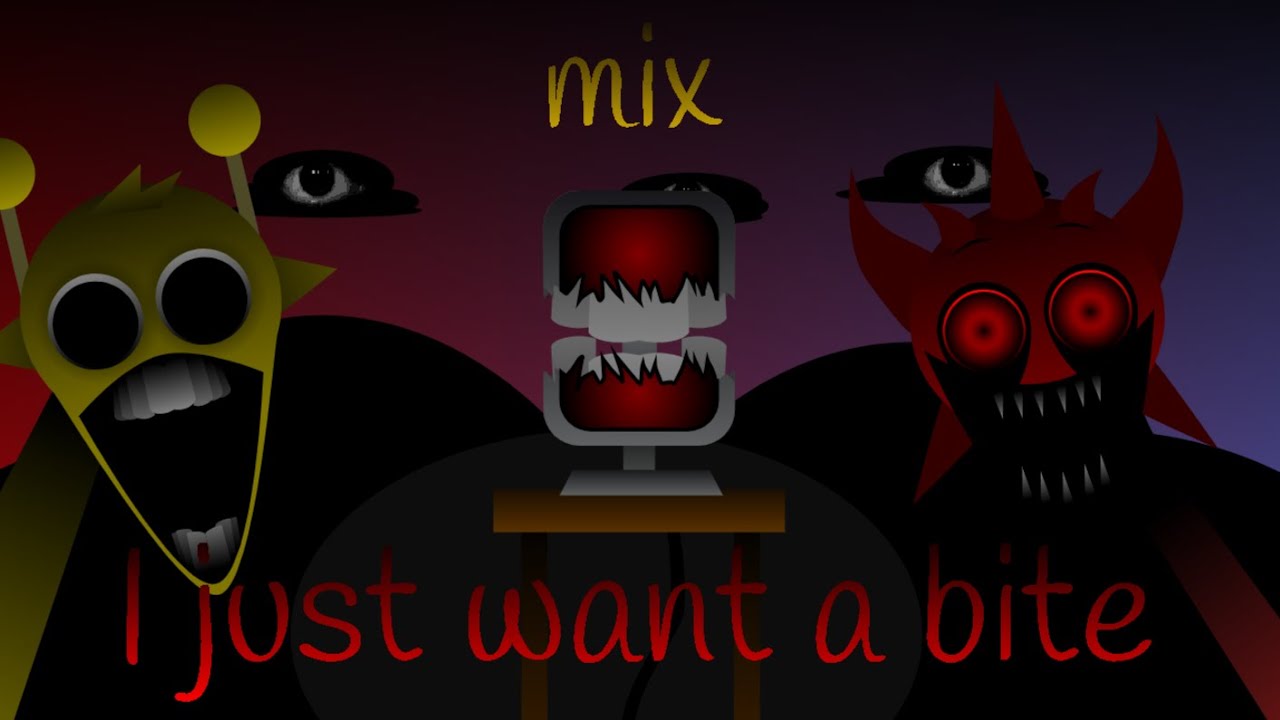 "I just want a bite" Sprunki Bi-Shifted MIX