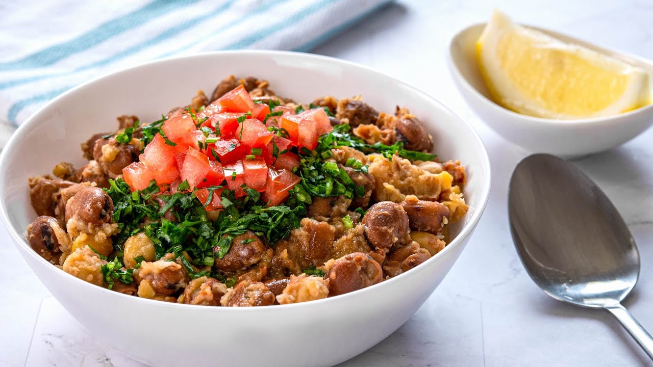 Ful Medames Rezept - Arabisches Frühstück mit Saubohnen und ...