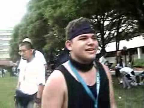 Zabuza + pals VS. bluewhale9  @ AnimeNEXT 2007 part 1
