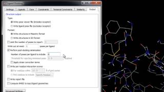 Glide Ligand Docking - Post-Docking Minimization