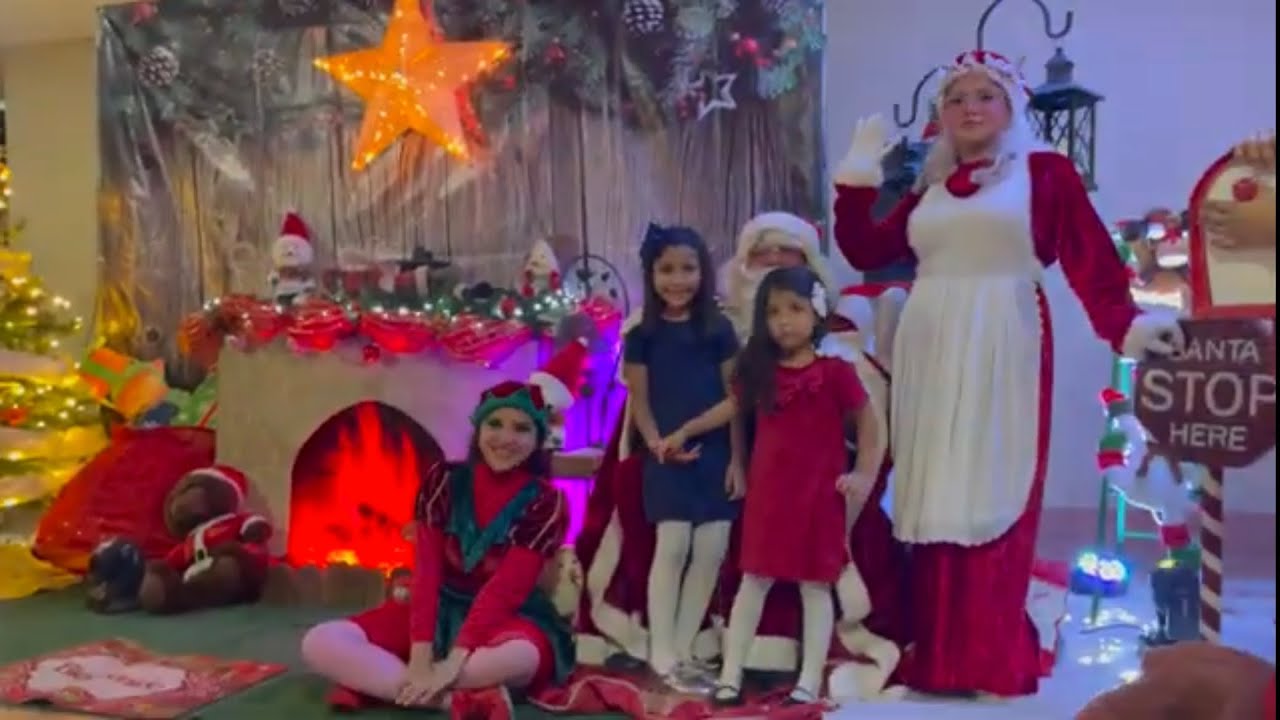 Entregando cartas a Santa Claus NAVIDAD MONSE Y ALI - YouTube