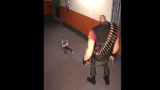 [SFM] scout impresses enemy heavy (cat breakdancing meme)