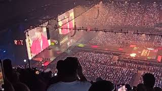 BTS Permission to Dance intro @ Las Vegas Allegiant Stadium fancam 20220409