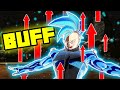 Lenorme buff du super saiyan blue evolu 