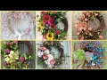 32 Pretty Spring Wreath Ideas || Easy Wreaths Designs