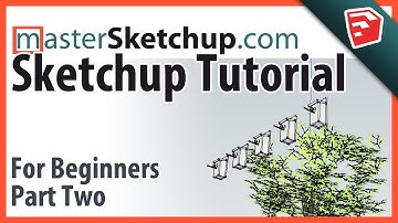 Sketchup Tutorial For Beginners - Part Two | Groups & Components