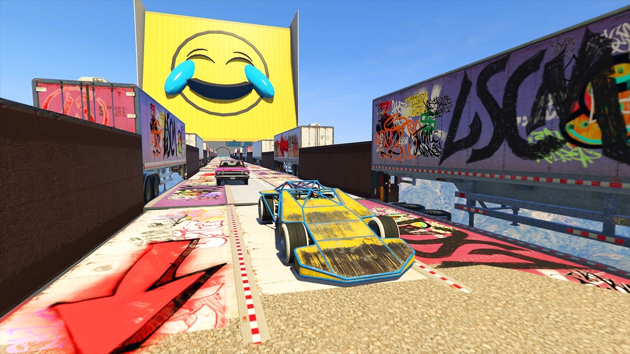 CARA A CARA DE LA RISA EN GTA 5 ONLINE - Kosi023