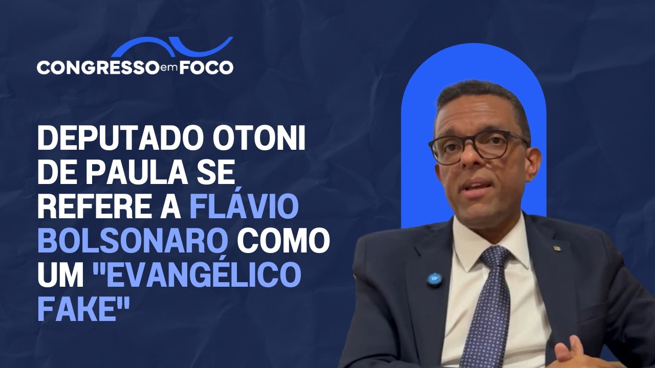 Deputado Otoni de Paula se refere a Flávio Bolsonaro como um "evangélico fake" Deputado Otoni de Paula se refere a Flávio Bolsonaro como um "evangélico fake"