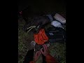 Ropa seca para el VIVAC después de la lluvia #camping