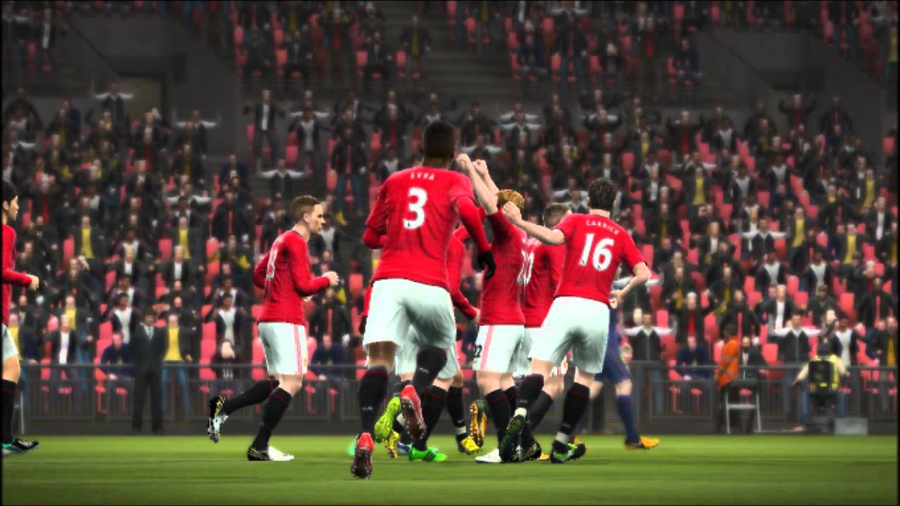 PES 2013  Manchester United vs Barcelona - YouTube