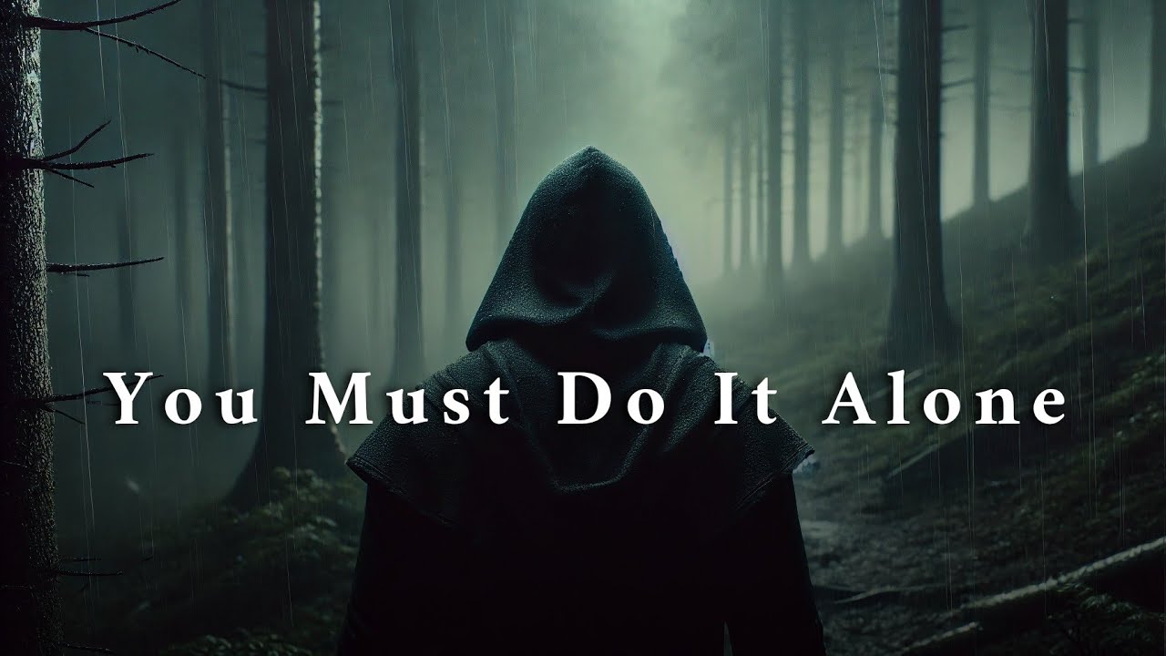 You Must Do It Alone. - YouTube