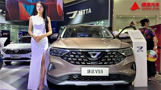 2020 FAW JETTA VS5 Walkaround—China Auto Show—2020款捷达VS5，外观与内饰实拍