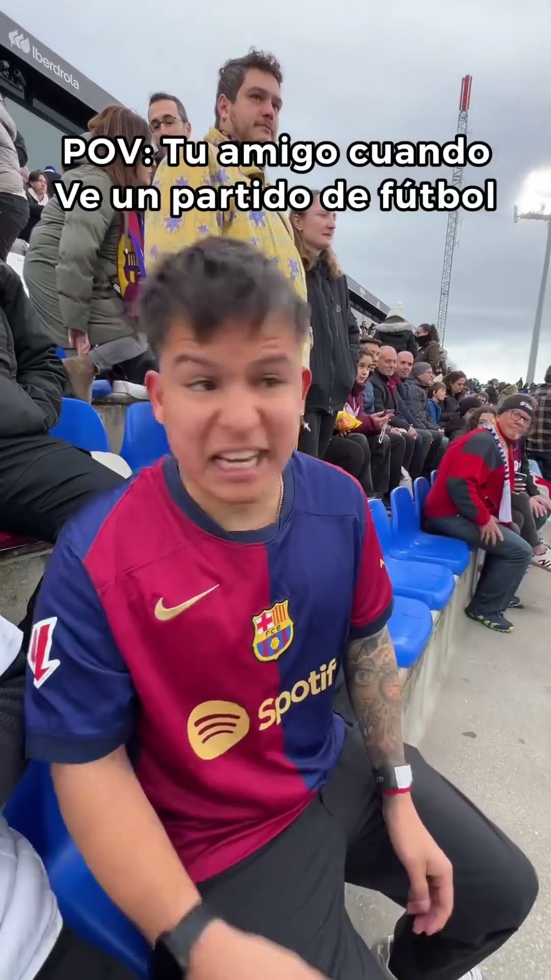 POV: Tu Amigo Cuando Ve Un Partido De Futbol ?? Paul Ferrer #short