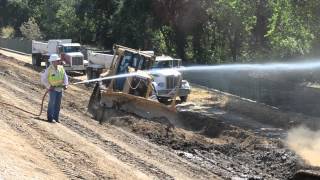Raising an American River levee in Sacramento