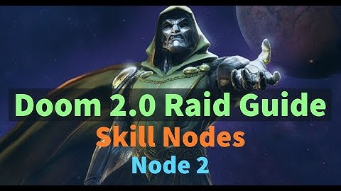 Doom 2 Raid Guide | Skill Node 2 | Dark Dimension 5 Teal Gear | Marvel Strike Force - Free to Play