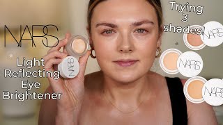 NEW Nars Light Reflecting Undereye Brighteners! IN DEPTH Review &amp; Trying THREE shades!
