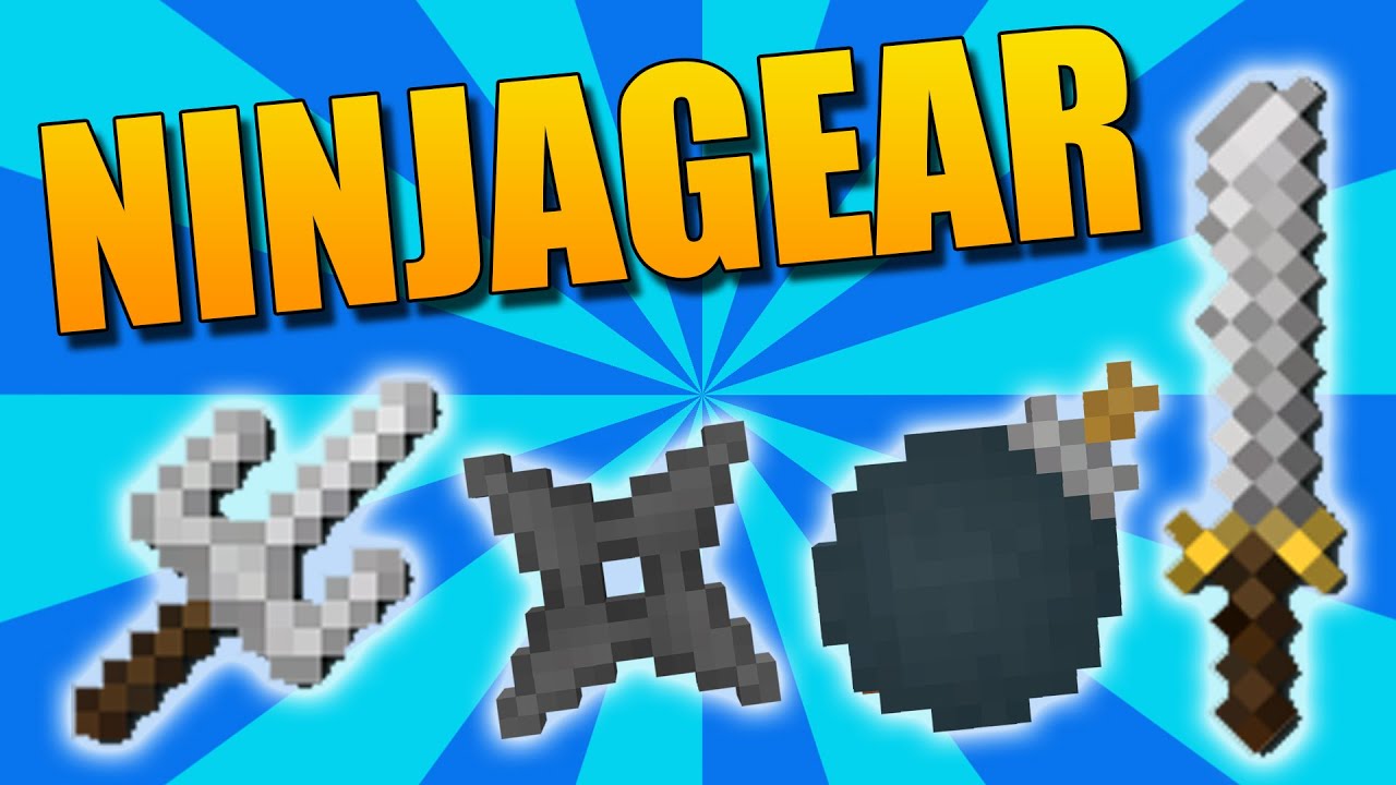 NINJAGEAR: El Mejor Mod De Ninjas - Minecraft Mod 1.9 - YouTube