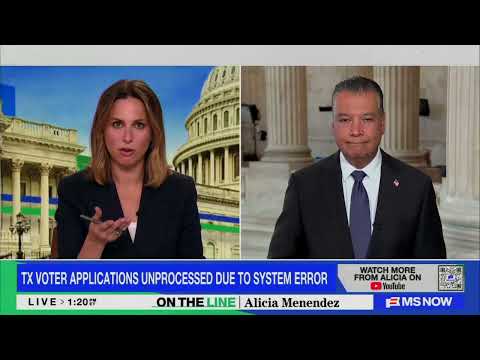 BREAKING: Padilla On White House Press Fight, Election Chaos In Texas, & ICE Enforcement Escalation