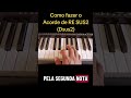 Como fazer o Acorde de RE SUS2 (Dsus2) #piano #pianotutorial #escalas #music #aprender