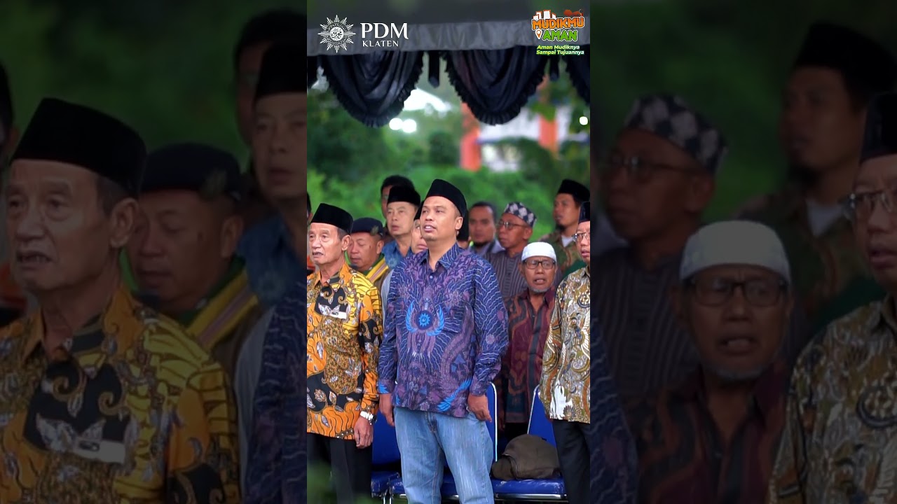 Pembukaan Posko Mudikmu Aman Muhammadiyah Klaten 1477 H