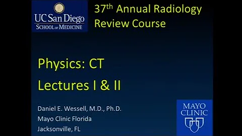 Computed Tomography Physics