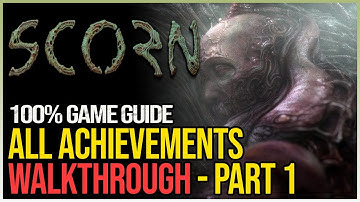 Scorn 100% Walkthrough Act 1 - All Achievements
