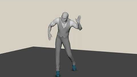 Motion capture cleaning example.  Popping dance. 2 hours of work.  Buy Motion Capture cleanup course