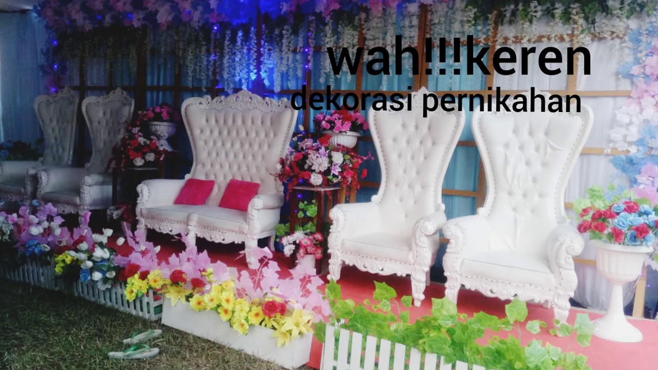  Dekorasi  pernikahan 17 Desain dekorasi  wedding  murah  