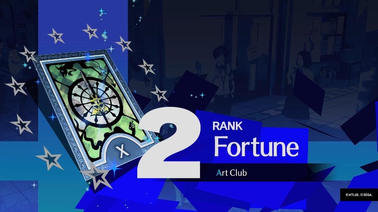 Persona 3 Reload how to unlock fortune rank 2 - YouTube