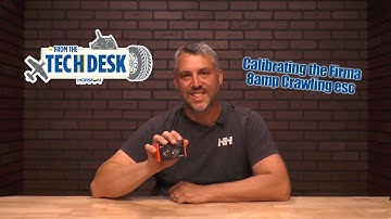 Calibrating the Firma 8amp Crawling esc