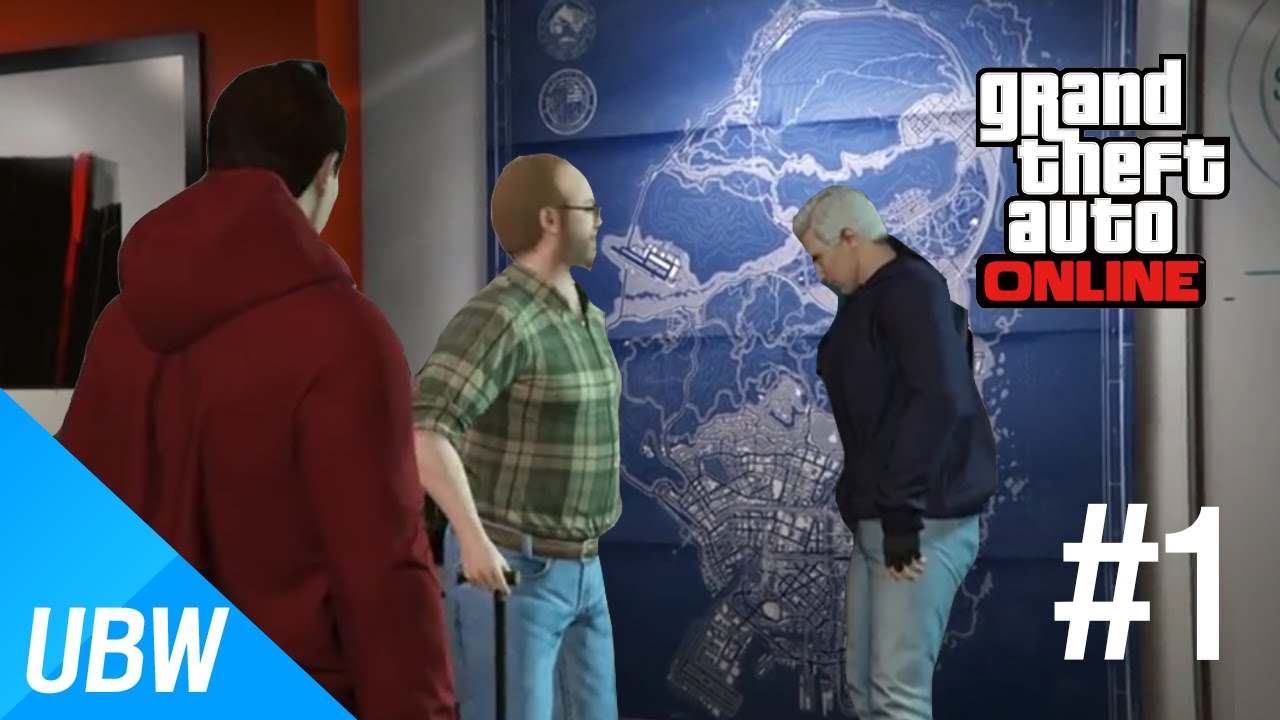 GTA 5 첫번째 습격:플리카 작업 #1편 - GTA 5 Heists Funny Moments: FLEECA JOB  Walkthrough #1