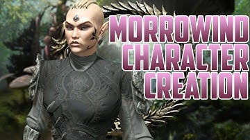 Elder Scrolls Online Morrowind Gameplay | Altmer Warden Character Creation!