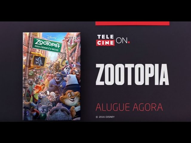 Zootopia: Essa Cidade é o Bicho está no Telecine Play