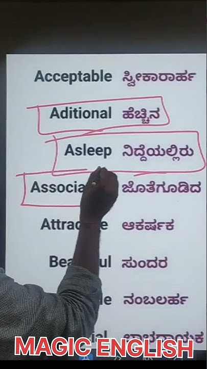 Learn English To Kannada Vocabulary Words For Everyday Use English learn-english-to-kannada-vocabulary-words-for-everyday-use-english