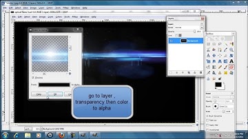 How to Use Optical Flares in Gimp