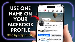 How to One Name on Facebook 2026 | Single Name on Facebook Profile