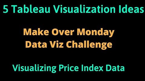 5 Tableau Time Series Data Visualization Ideas for Makeover Monday Challenge - 2020 Week 38