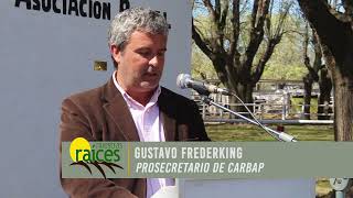 Gustavo Frederking   Prosecretario de CARBAP  70°expo Rural de Chivilcoy