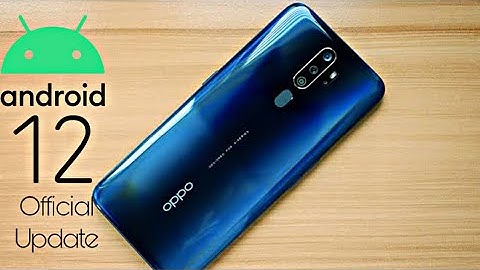 Oppo A9 2020 Android 12 Update