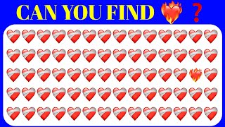 CAN YOU FIND HIDDEN 🧠 EMOJI |【Easy, Medium, Hard Levels】 in 15 seconds? 45 Rounds #8