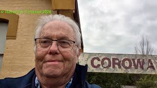 Former Railway Station and Sanger Street Corowa NSW 4th August 2026.