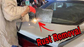 2G Eclipse Trunk Rust Removal &amp; Repair.