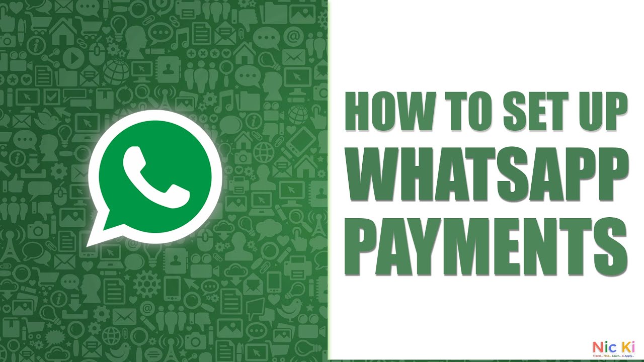 How to Set Up WhatsApp Payments - YouTube