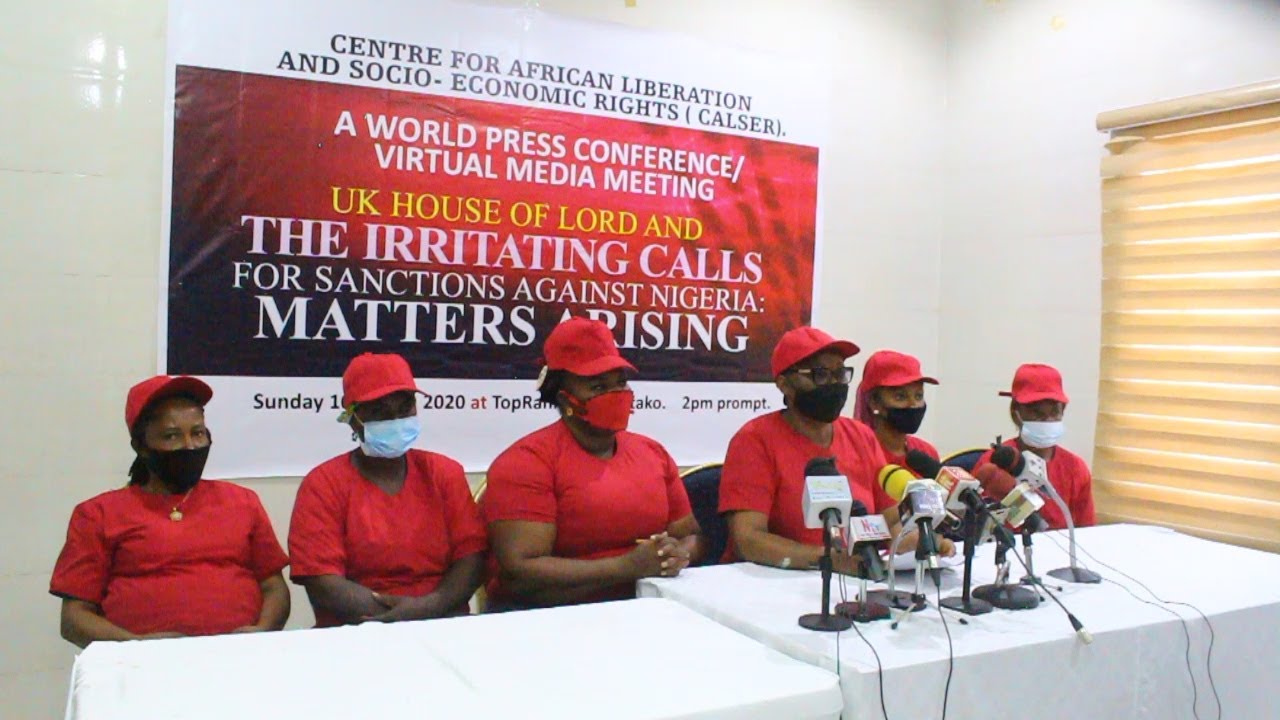 UK House of Lords Warned Against Use Of Sanctions To Promote  Terrorism in Nigeria